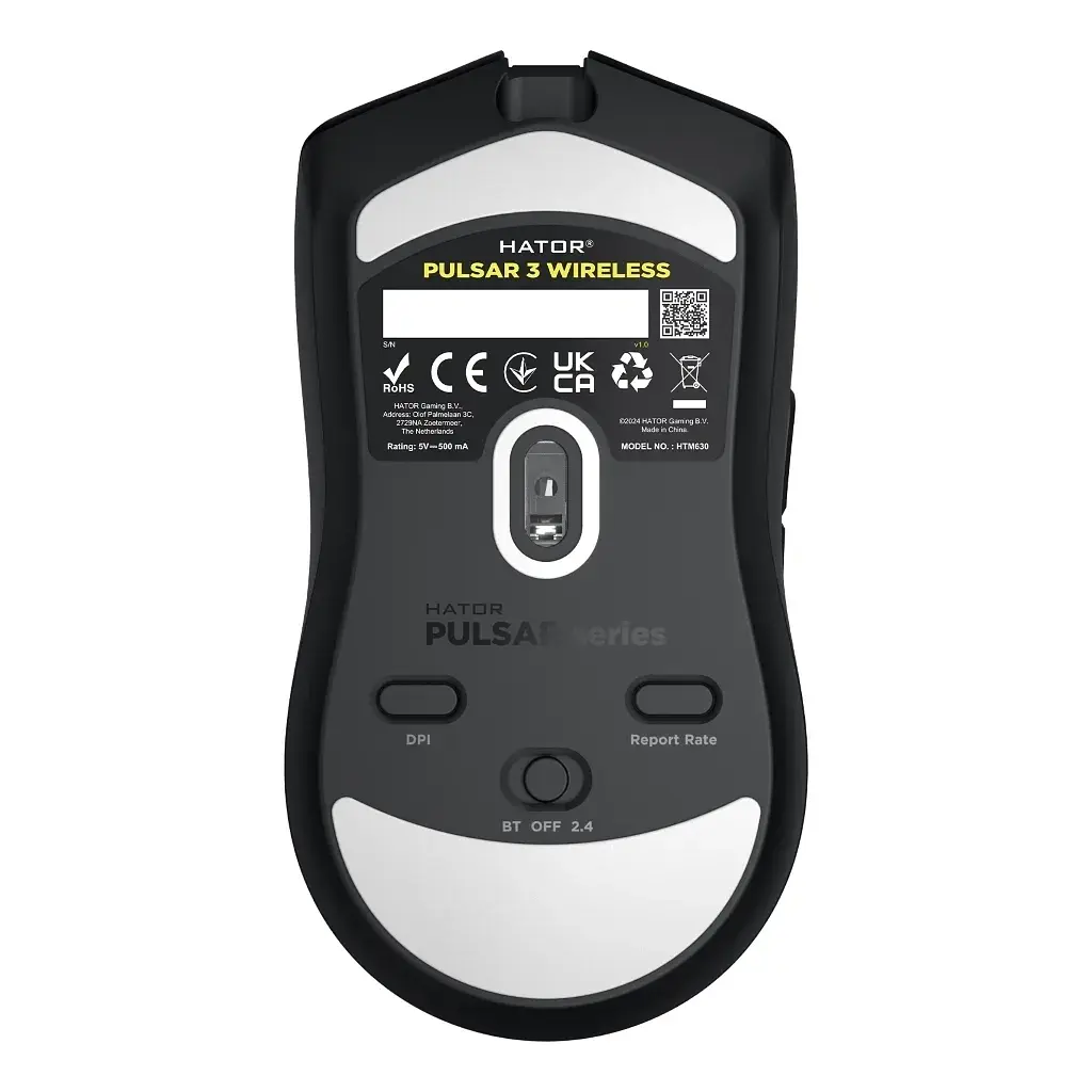 Мишка Hator Pulsar 3 Wireless Black (HTM630) - фото 5