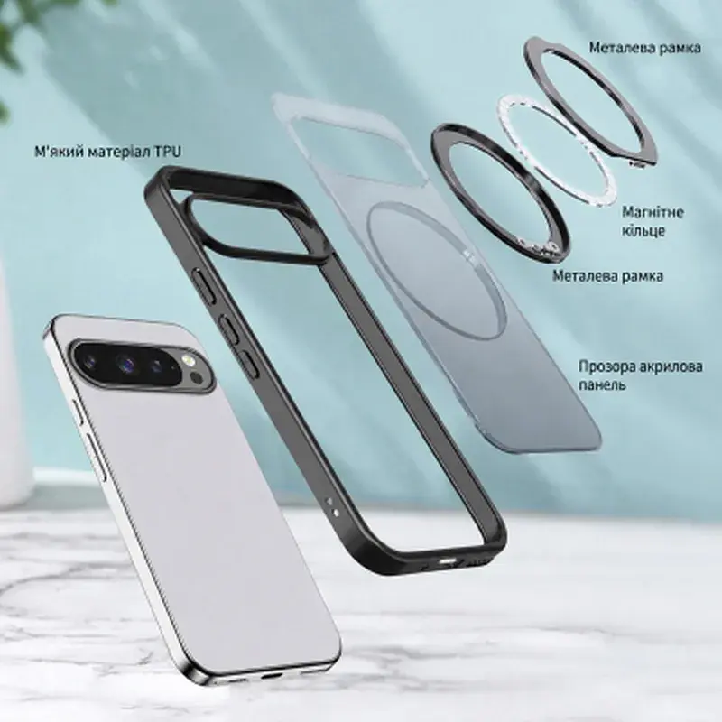 Чохол до мобільного телефона BeCover Aura Fold Google Pixel 9 Pro XL / 10 Pro XL Black (715669) - фото 8