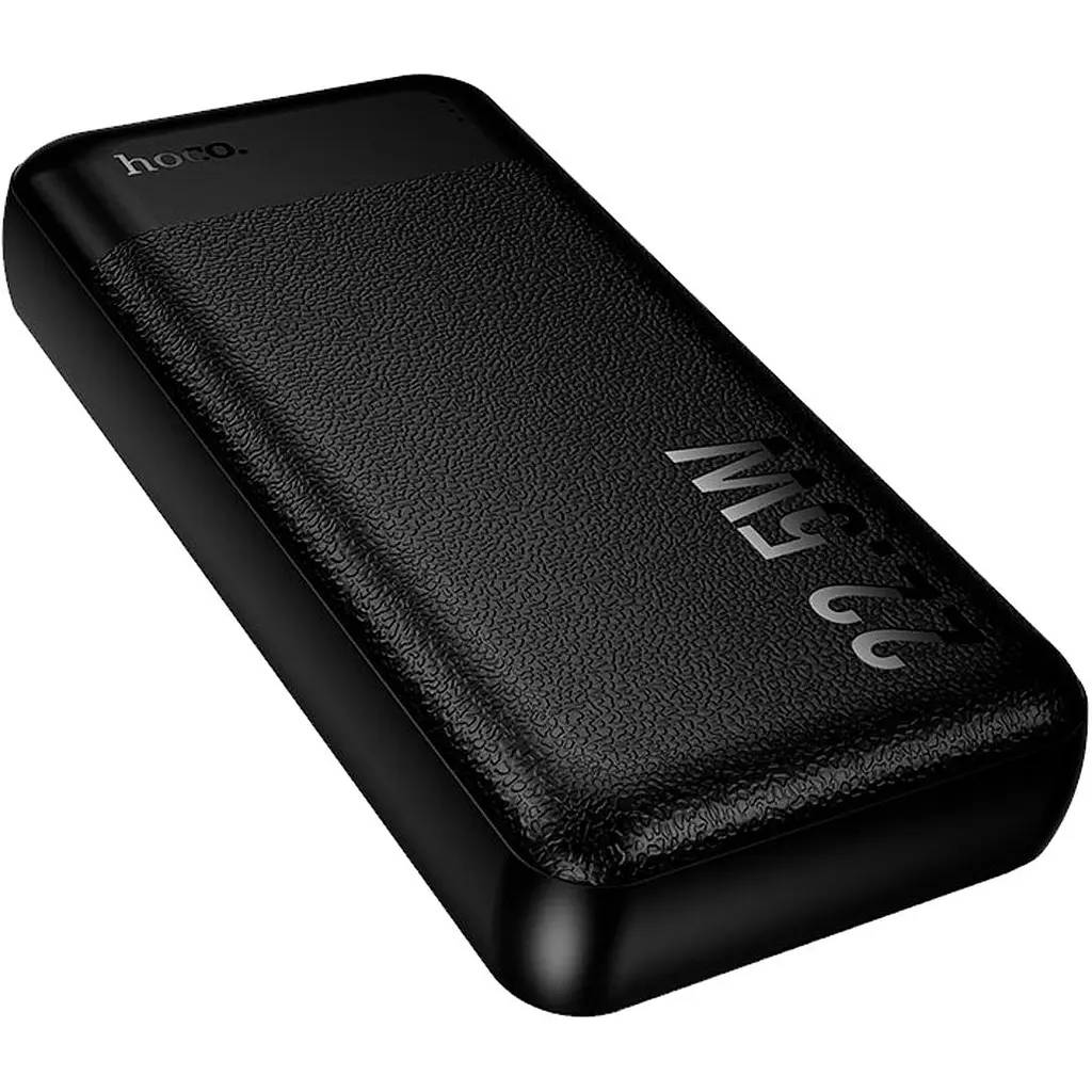 Зовнішній акумулятор Hoco J159A Essence 20000mAh 22.5W Black [165957] - фото 4