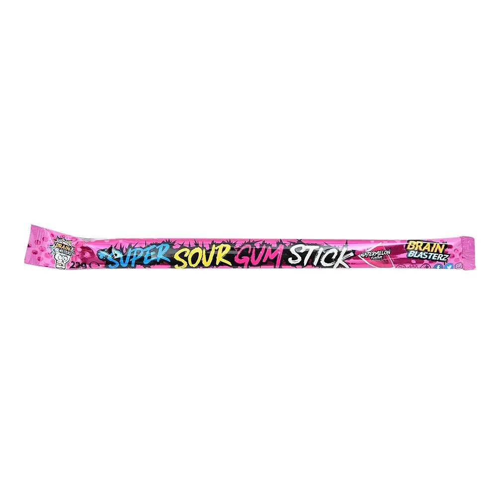 Жуйка Brain Blasterz Super Sour Gum Stick - 22g - фото 3