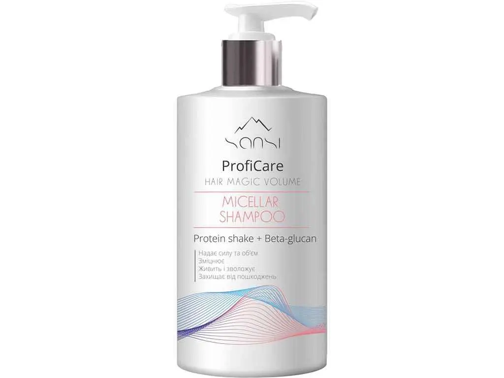 Шампунь Sansi 900мл ProfiCare Hair magic volume