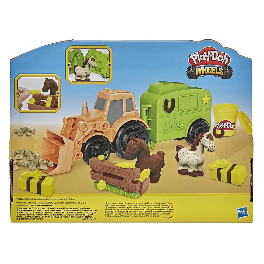 Ігровий набір для ліплення Hasbro Play-Doh Трактор (F1012) - фото 4