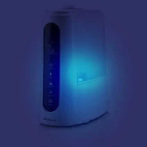 Зволожувач повітря Miniland Humitouch pure з озонатором, 5 л, білий (89208) - фото 3