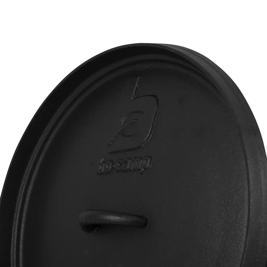 Казан з кришкою Bo-Camp Dutch Oven Cast Iron 31 cm / 5 L Black (2122410) - фото 3