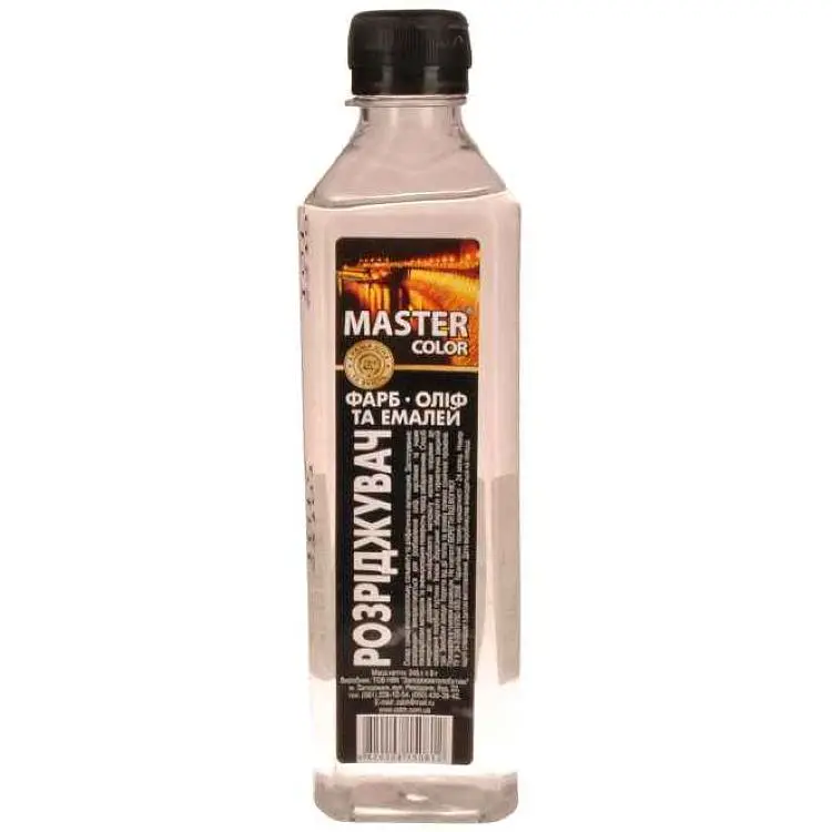 Розчинник МASTER COLOR КВАДРАТ 400мл 245г