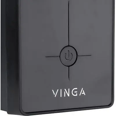 Пристрій безперебійного живлення Vinga LCD 1200VA metal case (VPC-1200M) - фото 4