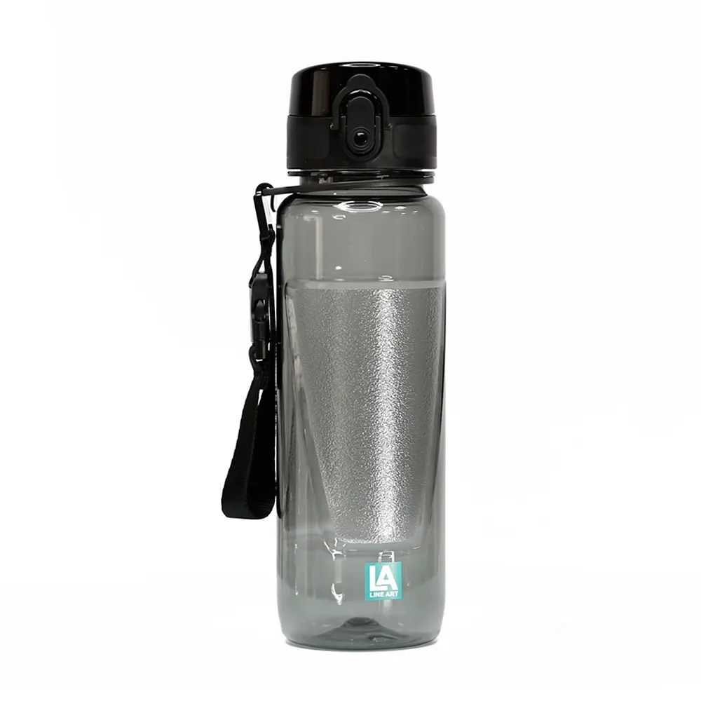 Бутылка для воды Line Art Lens серая 600 мл (60014418LA-07) - фото 2