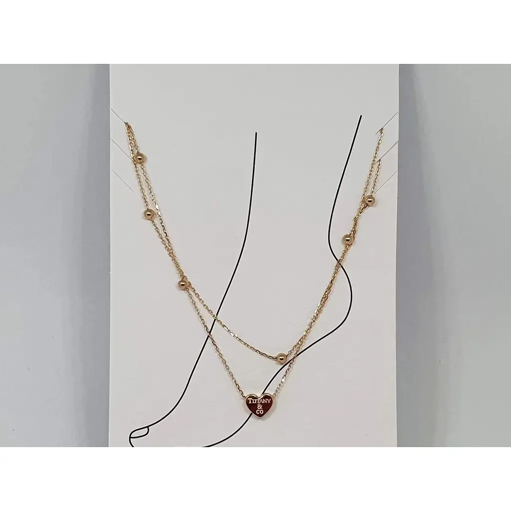 Золотий браслет на ногу Favoritum. 910051 - фото 2