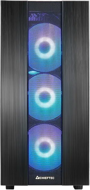 Корпус Chieftec Gaming Hunter 2 ARGB Black (GS-02B-OP) - фото 2