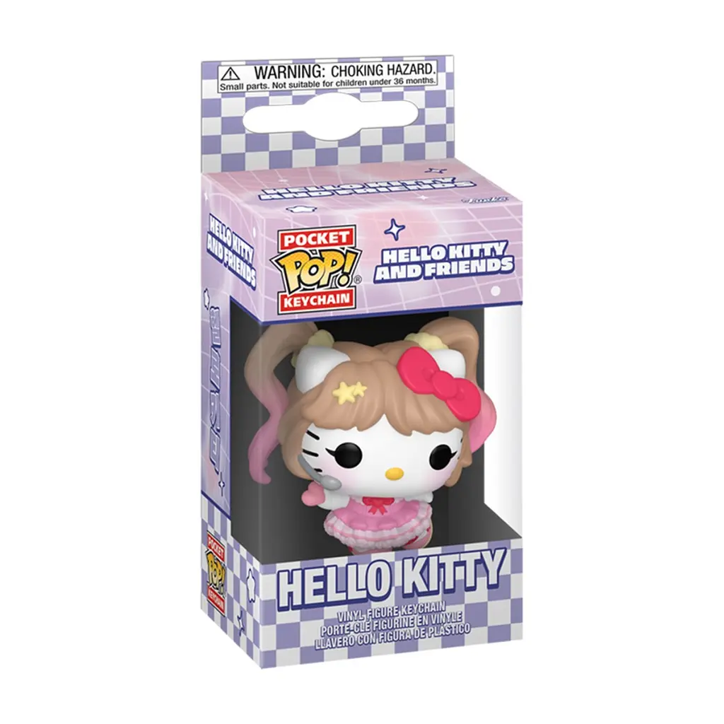 Брелок Funko Pop на кліпсі Hello Kitty Хеллоу Кітті K-Pop (91680) - фото 2