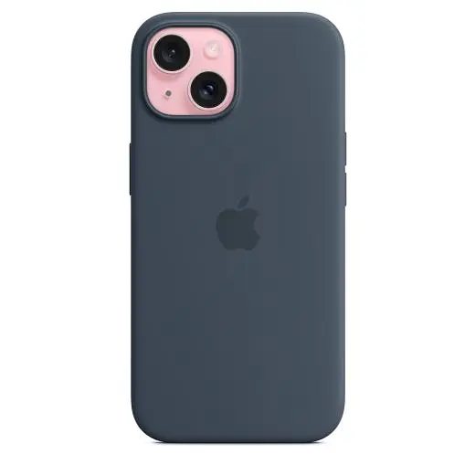 Силіконовий чохол CasePro Silicone Case з MagSafe Storm Blue для iPhone 15 Plus - фото 2