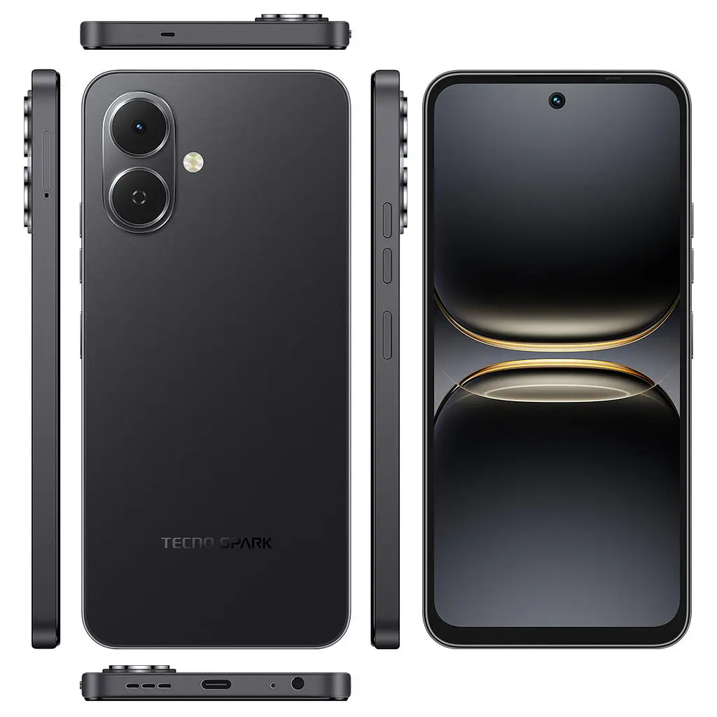 Смартфон Tecno TECNO Spark Go 2 KM4 6.67" 4/128ГБ 2SIM 5000 мАxгод Ink Black - фото 6