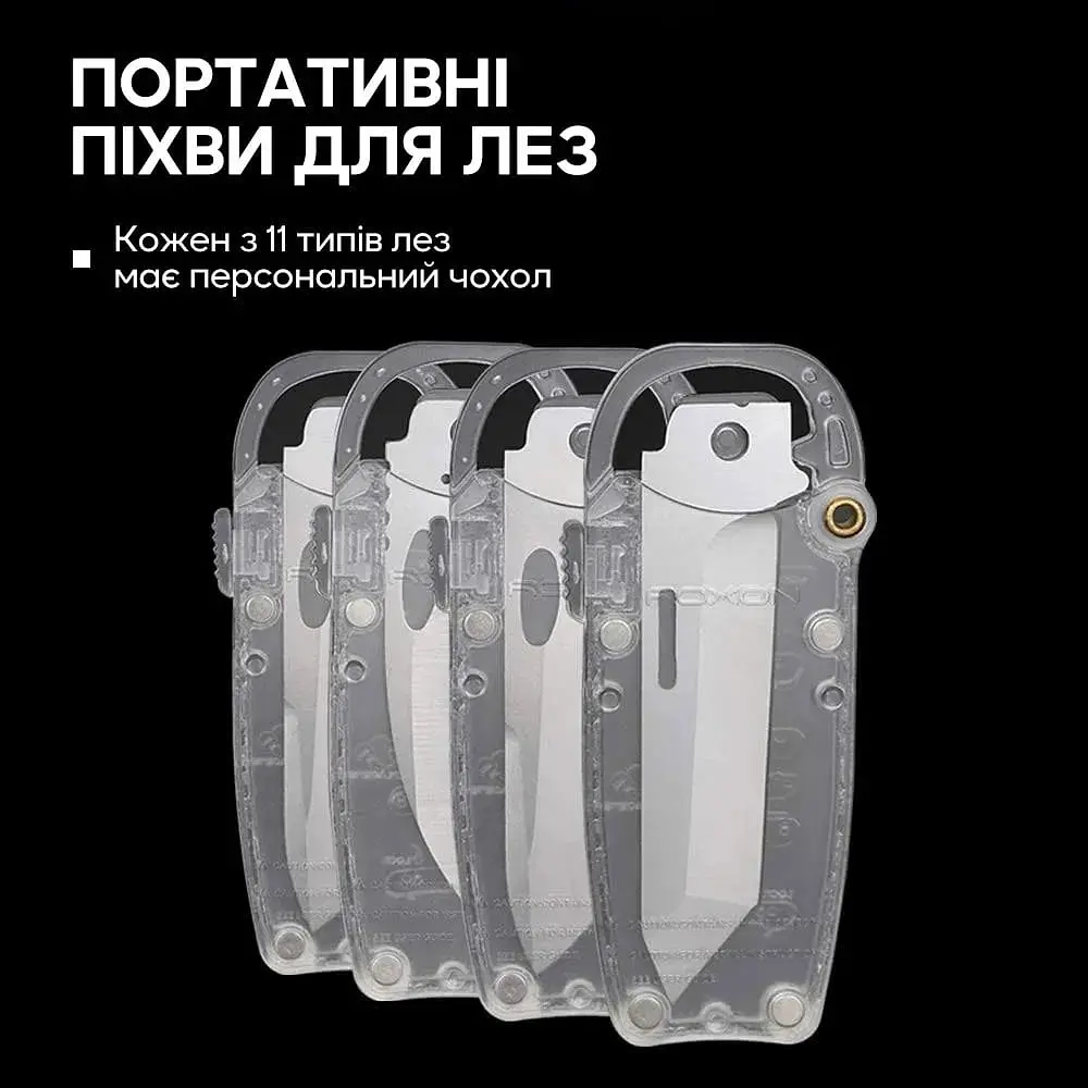 Набір змінних клинків Roxon BA12; BA13; BA16 3in1 для S501U S502U S802 - фото 6