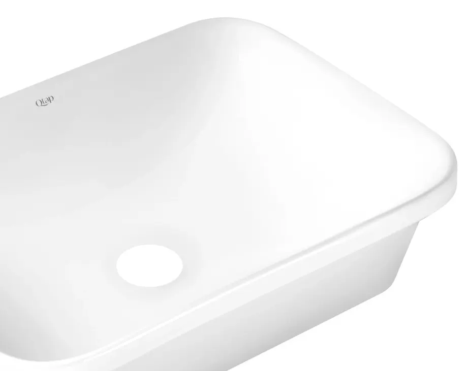 Раковина Qtap Scorpio без донного клапана QT1411K490WN - фото 4