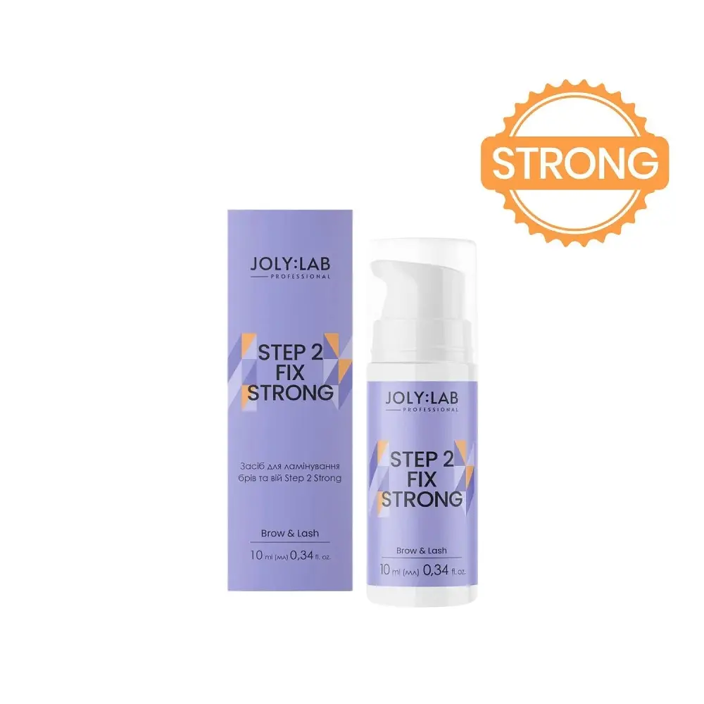 Засіб для ламінування брів та вій Step 2 Strong Joly:Lab 10 мл - фото 2