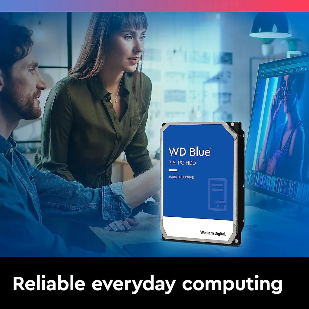 Жорсткий диск 3.5` WD Blue 1TB SATA 64MB (WD10EZEX) [81210] - фото 3