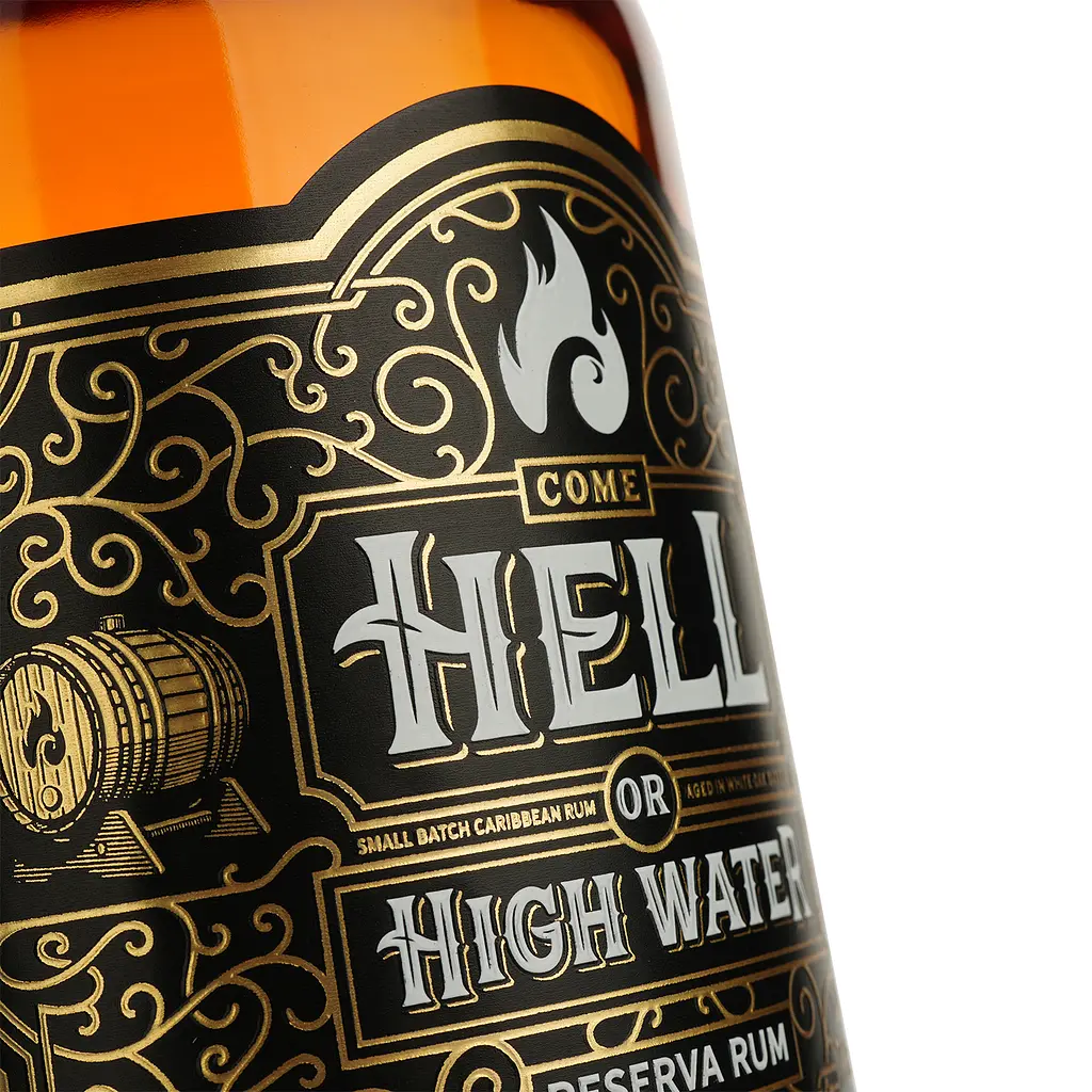 Ром Hell or High Water Reserva Rum 40% 0.7 л у подарунковій упаковці - фото 4