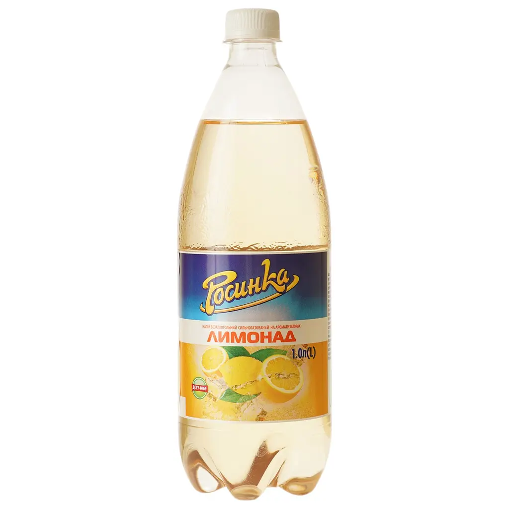 Напиток сильногазированный Росинка Лимонад 1 л - фото 4