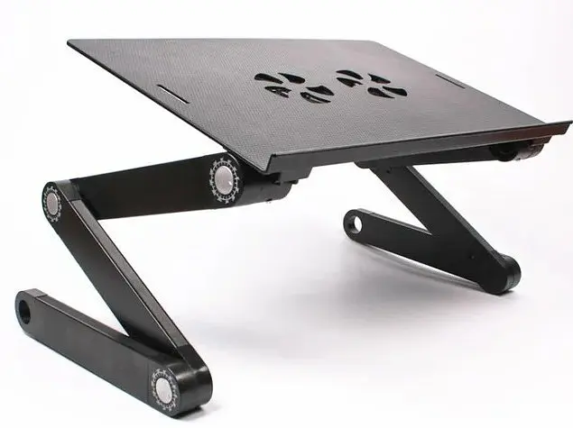 Столик - підставка для ноутбука з активним охолодженням Laptop Table T8 стіл-трансформер + 2 кулери - фото 5