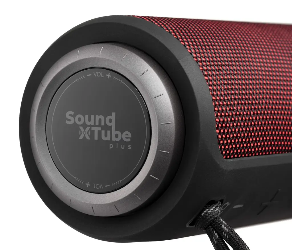 Портативная Bluetooth колонка 2E SoundXTube PLUS 40W TWS, Wireless, Waterproof Black-Red - фото 3
