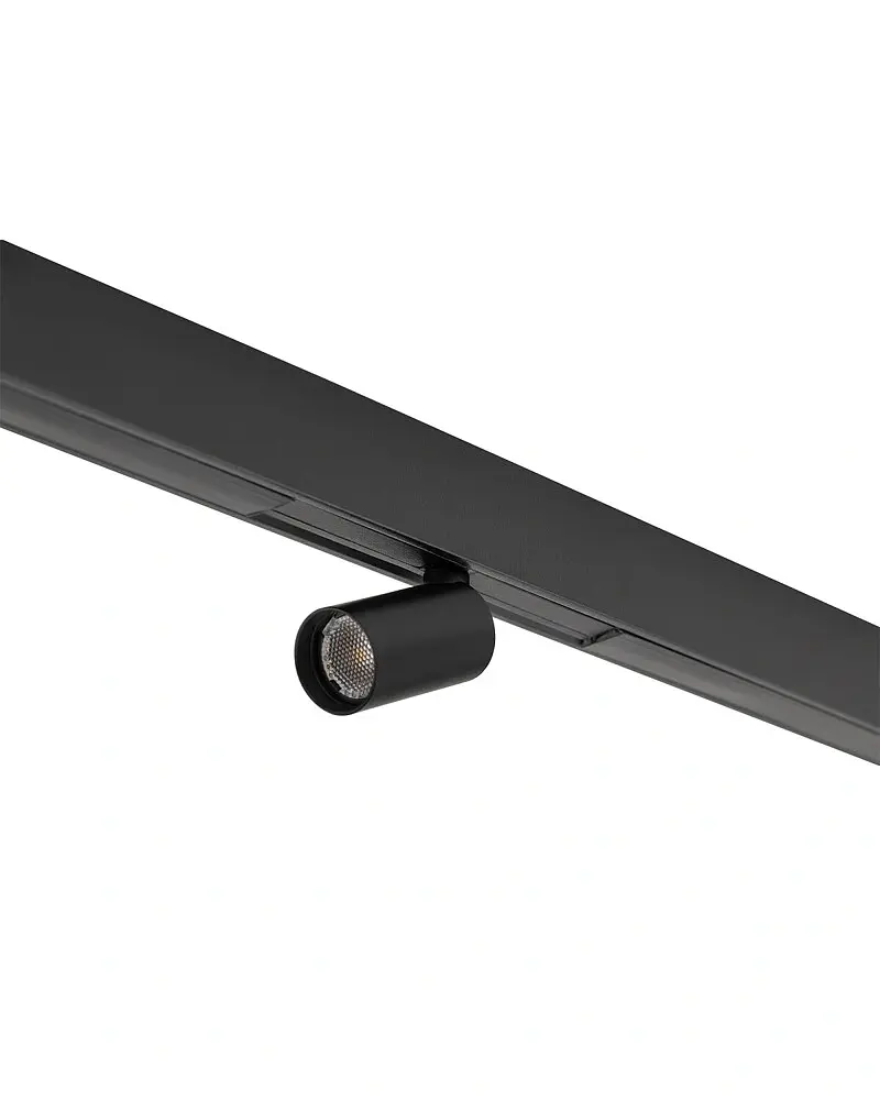 Магнитный трековый светильник Nowodvorski 11712 NANO-LVM Spot LED 1x1W 3000K 65Lm IP20 черный - фото 4