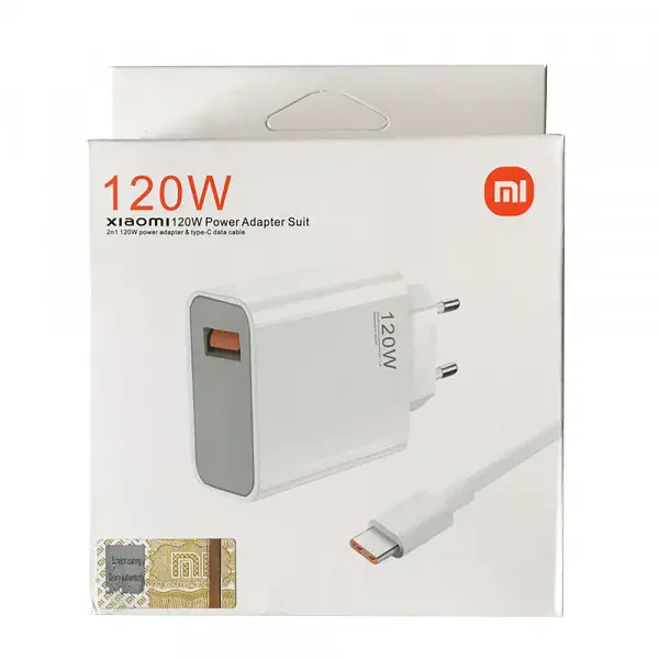 Зарядное устройство для Xiaomi Charging Combo 120 W с кабелем USB-C BHR6034EU - фото 4