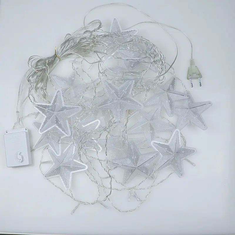 Гирлянда LED Star штора Звездочки 136 led длина 3 метра - фото 3