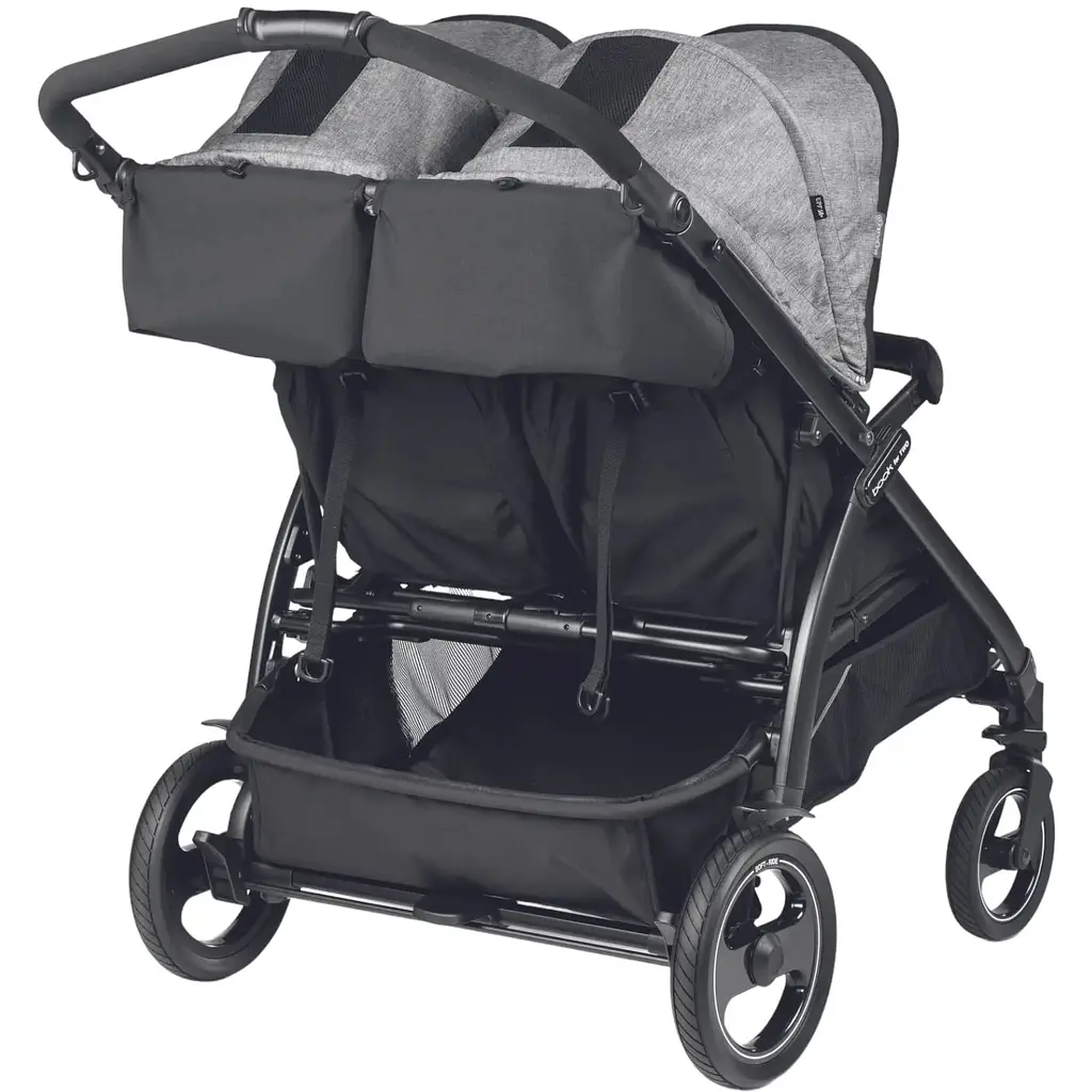 Коляска Peg-Perego Book for Two Quarz сіра (IP05280000GL53) - фото 5