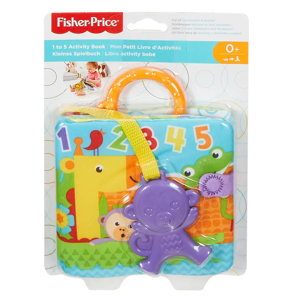 Мягкая книжечка-подвеска Fisher-Price (FGJ40) - фото 5
