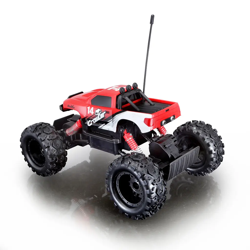 Автомодель на радіокеруванні Maisto Tech Rock Crawler червоний (81152 red) - фото 4