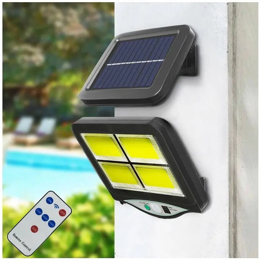 Прожектор YT-66 сенсорний вуличний LED із сонячною панеллю та пультом 30W (MER-15368_428) - фото 4