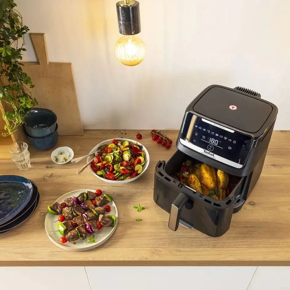 Мультипіч Tefal Easy Fry Silence XXL 1800 Вт чорна (EY8468E0) - фото 9