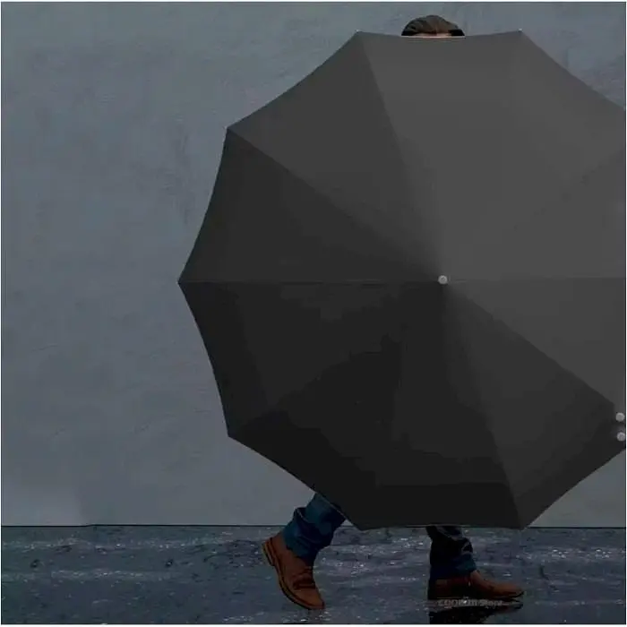 Автоматична парасолька Zuodu Umbrella LED ZD220 чорна - фото 6
