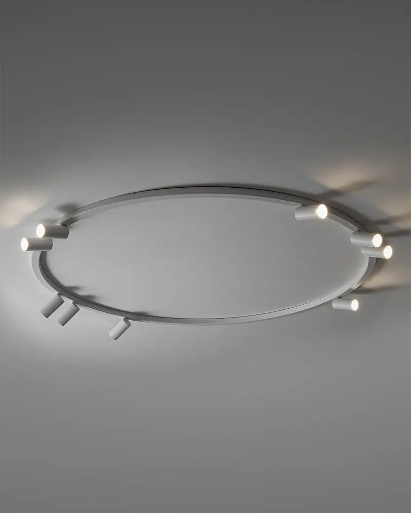 Люстра Nowodvorski 11951 Fourty Round GU10 R35 9x10W IP20 біла - фото 2