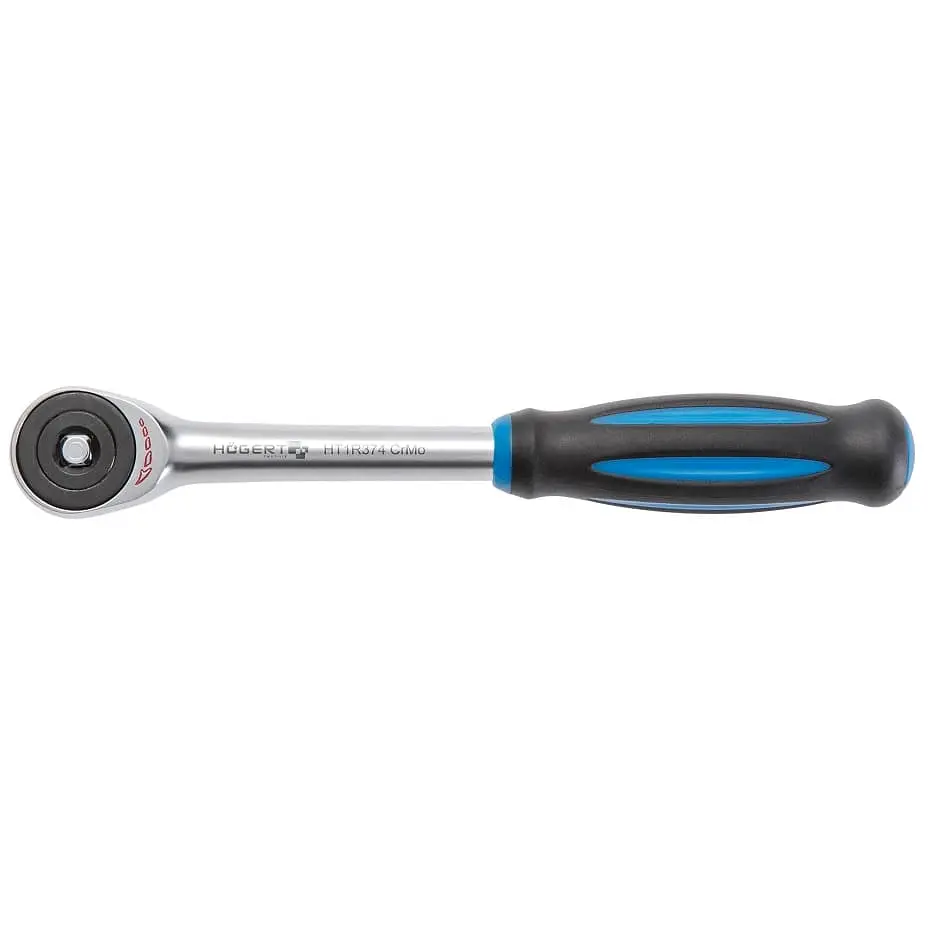Тріскачка Hoegert 1/4" 60T з поворотним руків'ям