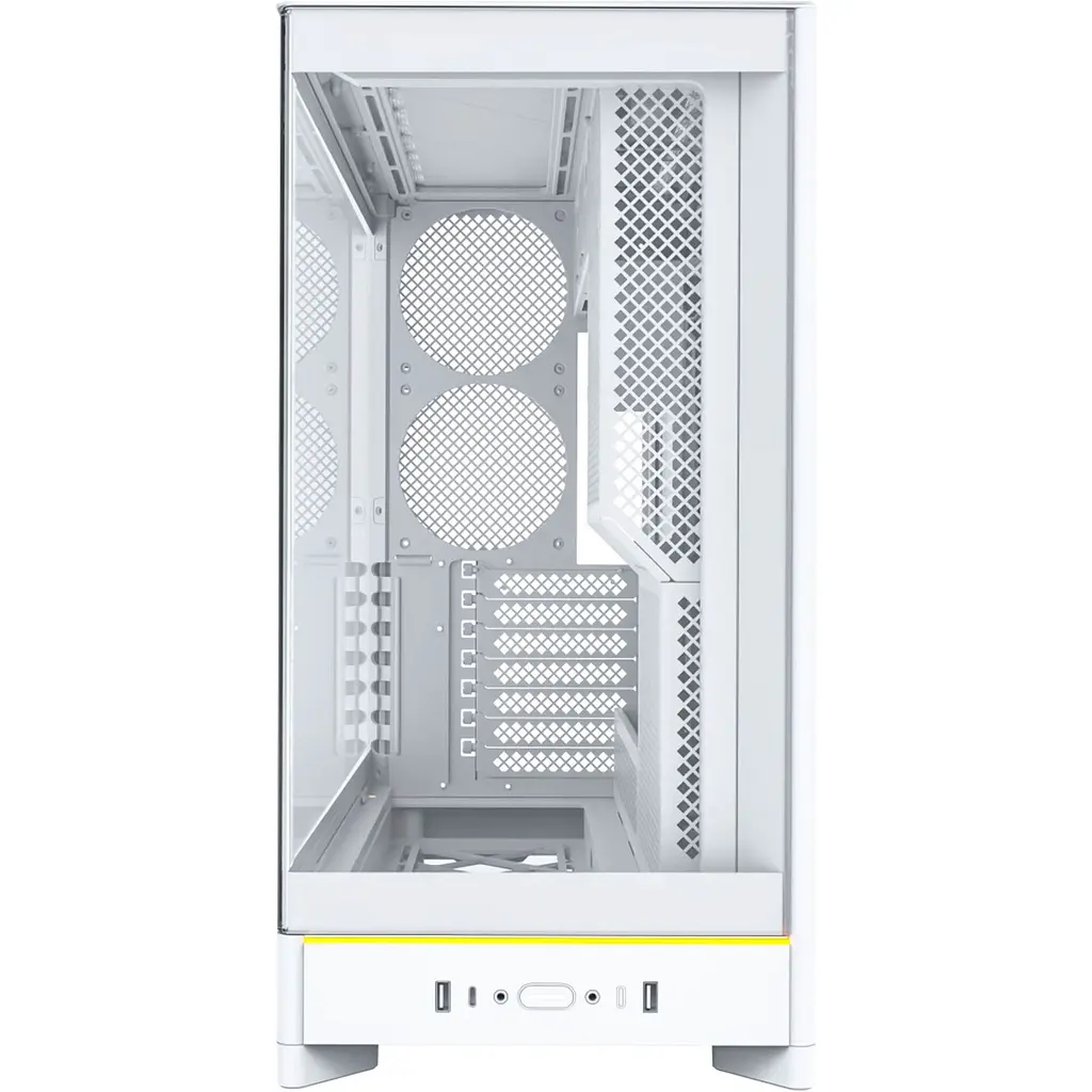 Корпус MONTECH HS02 White [146590] - фото 3