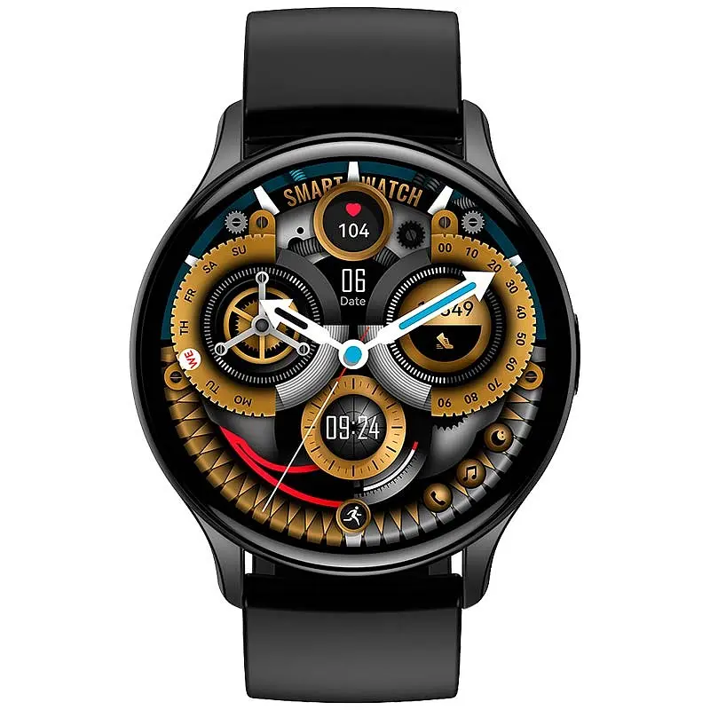 Смарт-годинник Lemfo HK89 силіконовий ремінець black (16722) - фото 3