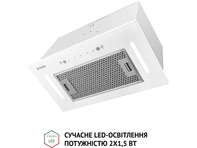 Витяжка Perfelli BIS 58844 WH 1200 LED - фото 4