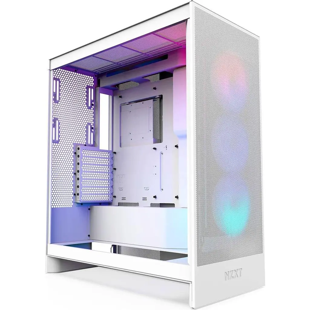 Корпус NZXT H7 Flow RGB White (CM-H72FW-R1) Без БП - фото 2