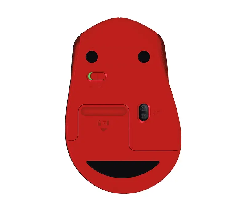 Миша бездротова Logitech M330 Silent Plus Red USB (910-004911) - фото 5