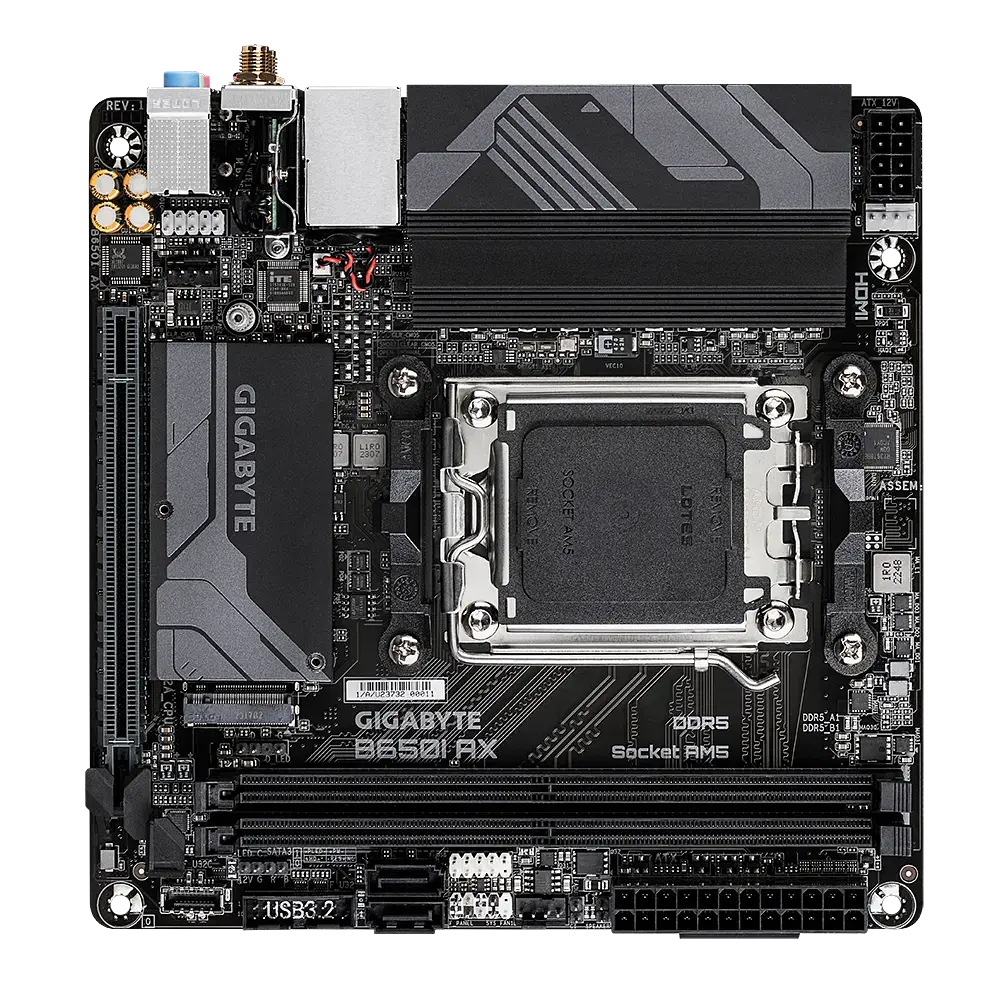 Материнська плата Gigabyte B650I AX Socket AM5 (B650I AX) - фото 3