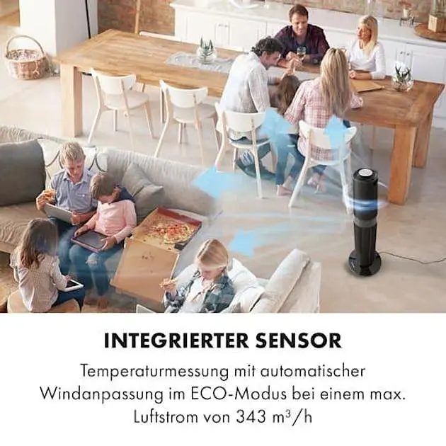 Башенный вентилятор Klarstein Twister (10034669) - фото 3