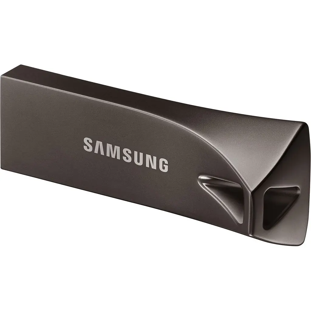 USB флеш-накопитель Samsung Bar Plus 512GB USB-A 3.2 Titan Gray (MUF-512BE4/APC) [136856] - фото 3