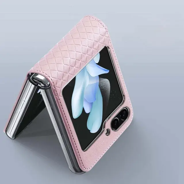 Чохол для смартфона DUX DUCIS Bril for Samsung Flip 5 Pink - фото 4