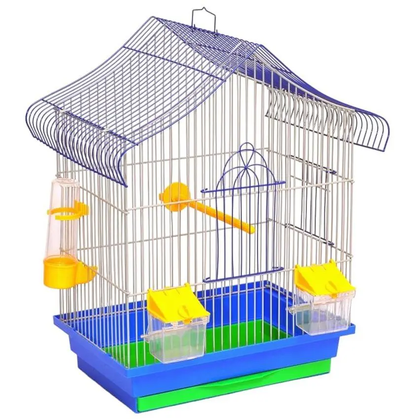 Клетка для птиц Лори Мини 1 33х23х45 см в ассортименте (К046) - фото 3