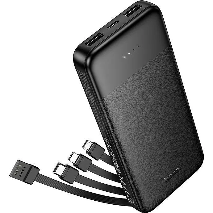 Зовнішній акумулятор Hoco J163 10000mAh 22.5W Black [156978] - фото 3