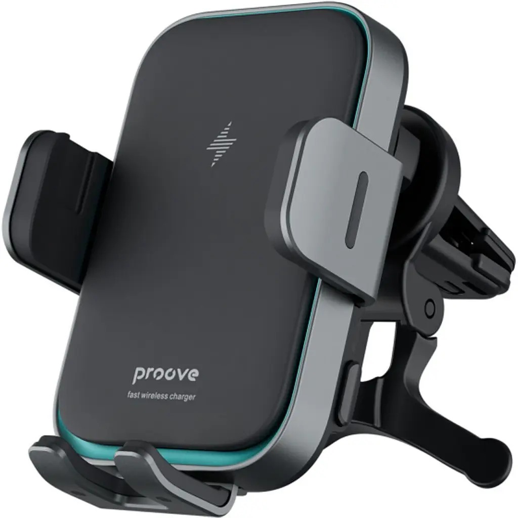 Автотримач із бездротовою зарядкою Proove Triple Clamp Pro 15W (WHTP15010004) [136224] - фото 4