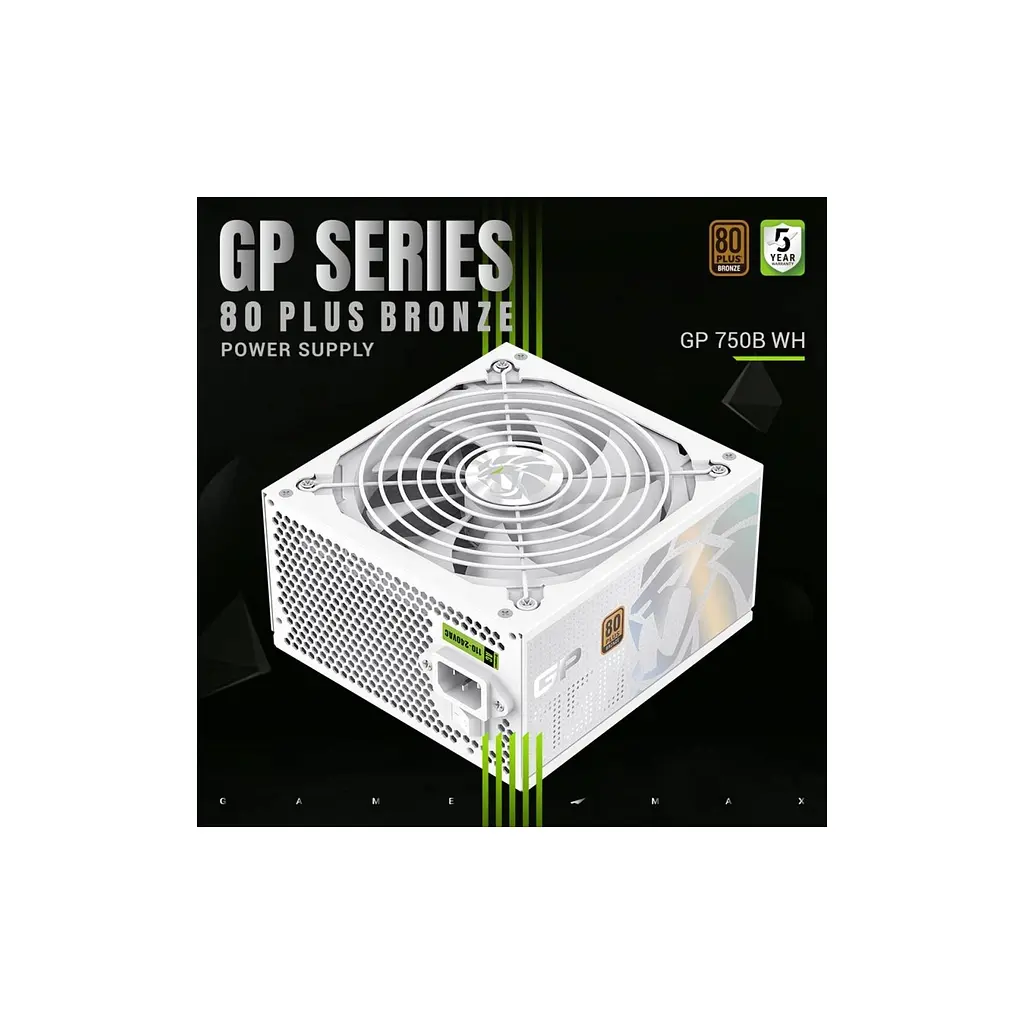 Блок питания Gamemax 750W (GP 750B WH) - фото 10
