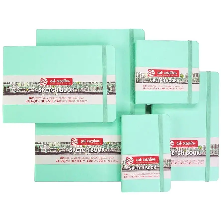 Блокнот для графики Royal Talens Art Creation А4 140г/м2 80л Fresh Mint - фото 2
