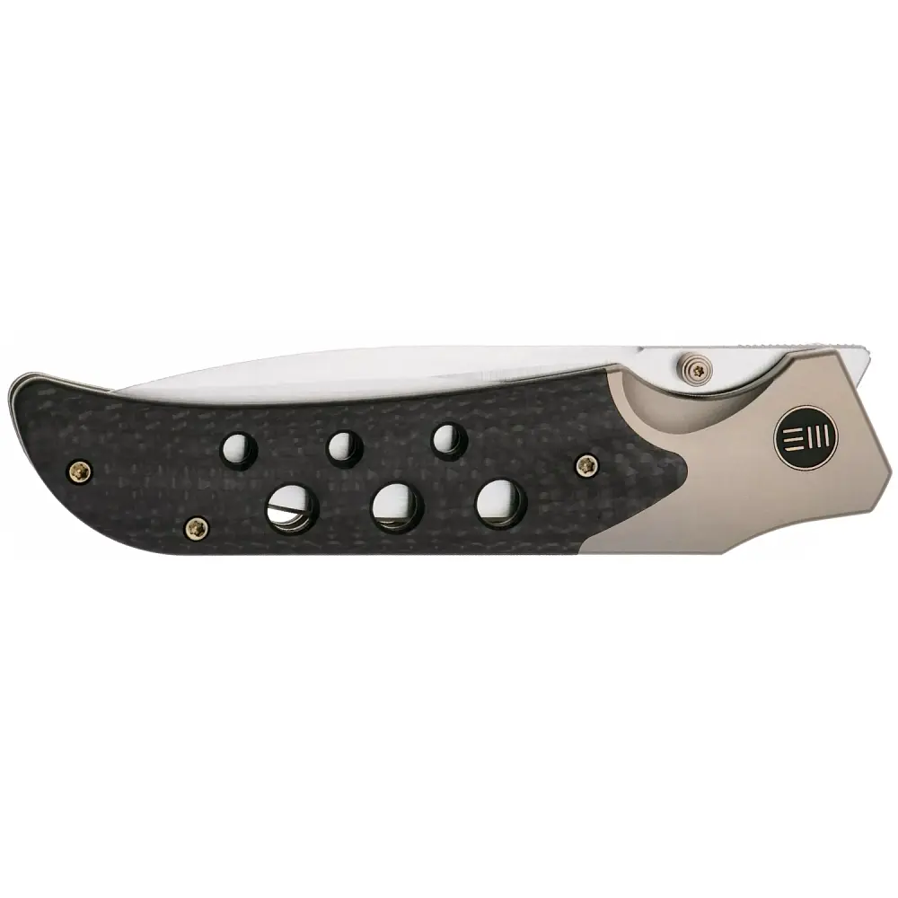 Ніж Weknife WE-Guthrie Champagne Titanium Twill CF - фото 4